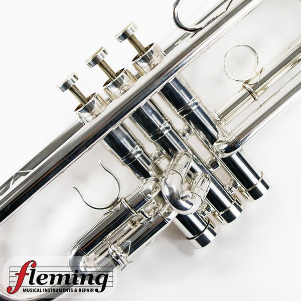 Pre-Owned Edwards Custom Bb Trumpet - Tunable Bell, Silver Plate (Ex-USAF)