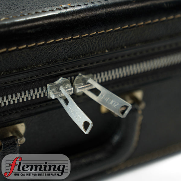 Pre-Owned Vintage 1960s Selmer Paris "Tri-Pac" Leather Case (Alto Sax, Clarinet, Flute)