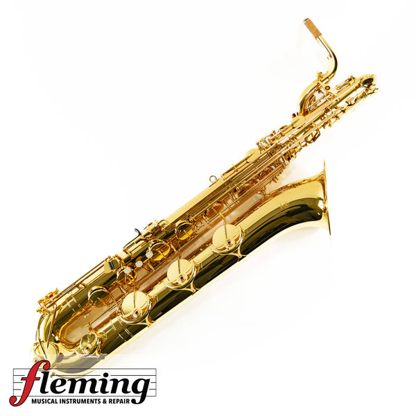 **Mint** Yamaha YBS-480 Low A Baritone Saxophone - Gold Lacquer