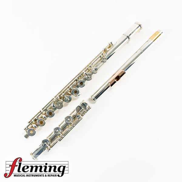 Pre-Owned Brannen-Cooper Custom Professional Flute - Soldered Toneholes &amp; 14k Gold Riser (#5770)