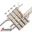 Schilke P6-4 Bb/A Herald Piccolo Trumpet - Silver Plate