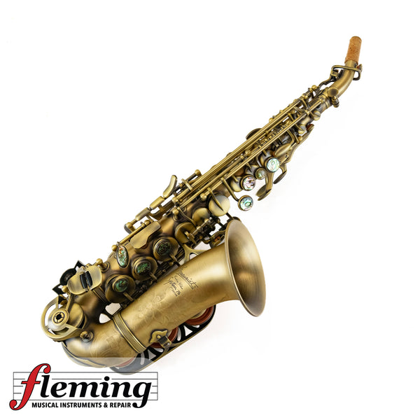P. Mauriat System - 76SCDK Curved Soprano Saxophone (Dark Finish)