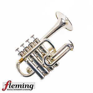 Pre-Owned Yamaha YTR-6810S Professional Piccolo Trumpet - Silver Plated