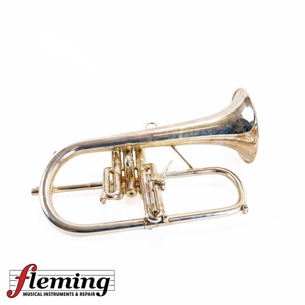 CarolBrass CFL-9990-RS Professional Flugelhorn - Silver Plated