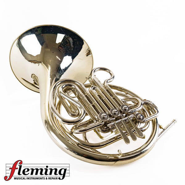 Pre-Owned Holton H470 Double French Horn - Silver (Fixed Bell)