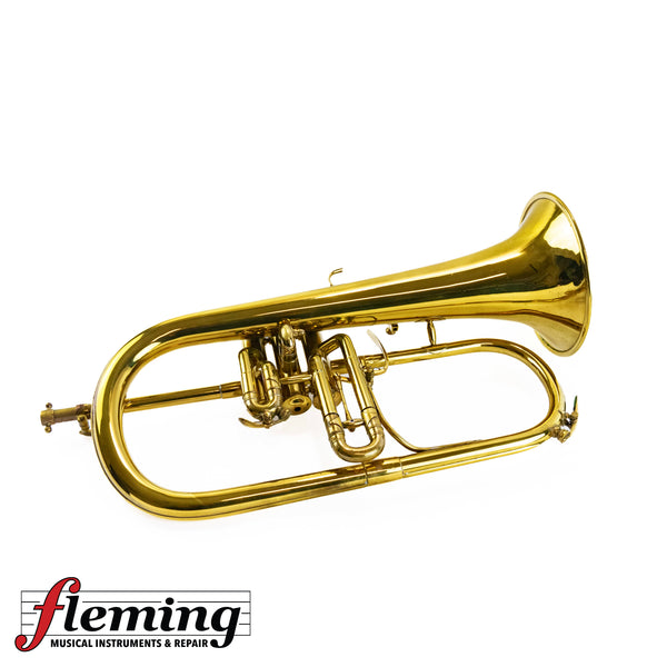 F. Besson Paris "Système Prototype" Flugelhorn - Clear Lacquer