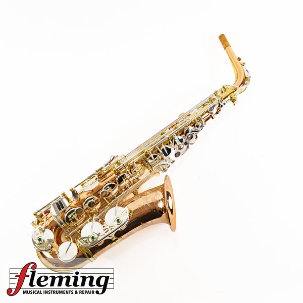 P.Mauriat Venus Professional Copper Body Alto Saxophone - Copper Alloy Body, Silver Plated Keys