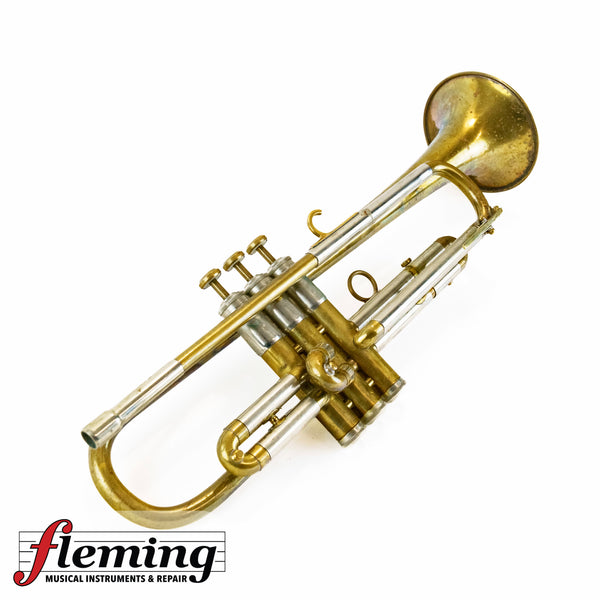 Vintage 1948 "The Martin" Committee Model Professional Bb Trumpet - Lacquer with Nickel Accents