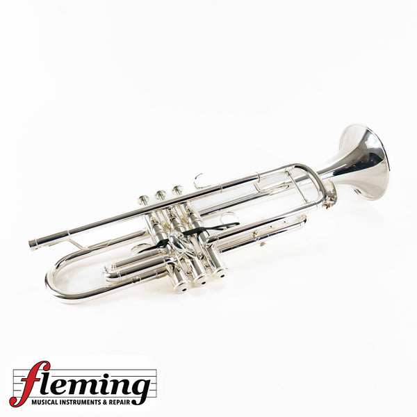 Yamaha YTR-8335IIGS Custom Xeno Professional Bb Trumpet - Silver Plate, Gold Brass Bell