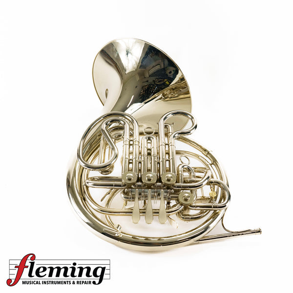 Holton Farkas H179 Professional Double French Horn - Nickel Silver