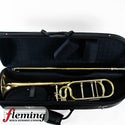 S.E. Shires TBQ30GR Tenor Trombone - Gold Brass Bell & Rotary Valve