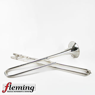 Vintage F.E. Olds & Son Medium Bore Trombone (1925) - Original Finish 2½