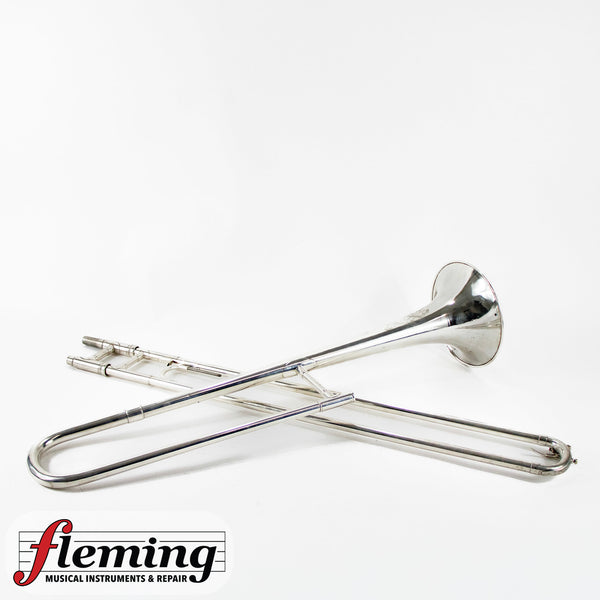 Vintage F.E. Olds & Son Medium Bore Trombone (1925) - Original Finish 2½