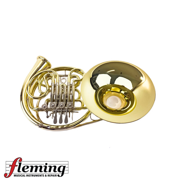Pre-Owned Hans Hoyer G10 Professional Double French Horn - Detachable Bell (Yellow Brass)