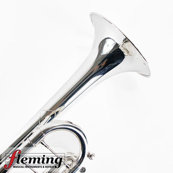 Pre-Owned Edwards Custom Bb Trumpet - Tunable Bell, Silver Plate (Ex-USAF)