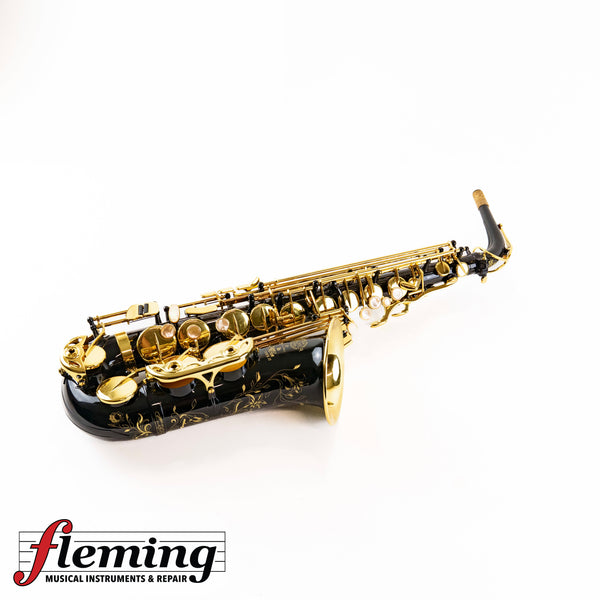 Henri Selmer Paris Super Action 80 Series II Alto Saxophone - Black Lacquer (Competition Demo / Open Box Model)