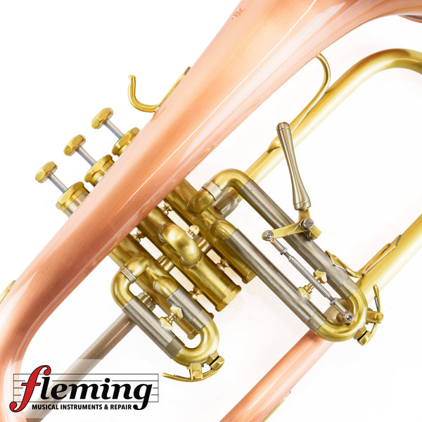 Schilke 1041FLC-L Professional Flugelhorn - Brushed Lacquer with Copper Bell