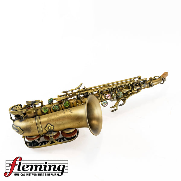 P. Mauriat System - 76SCDK Curved Soprano Saxophone (Dark Finish)