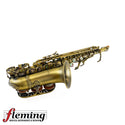 Antigua SS3159 Soprano Saxophone Curved Bell Antique Finish