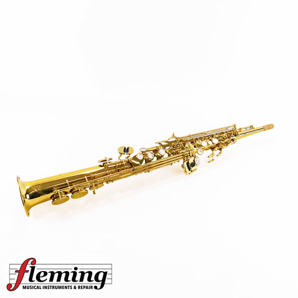 Yanagisawa S-WO1 Professional Soprano Saxophone - Clear Lacquer (Demo Stock)