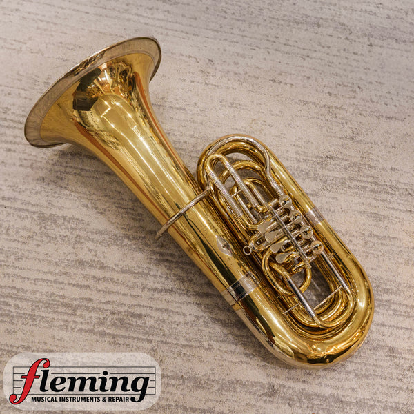 Miraphone 90A Kaiser-Tuba - 5/4 Size, Rotary Valves, Lacquer (Ex-USAF)