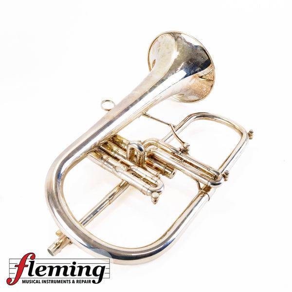 CarolBrass CFL-9990-RS Professional Flugelhorn - Silver Plated