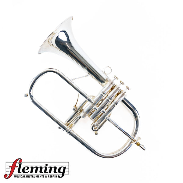 CarolBrass CFL-9990-RS Professional Flugelhorn - Silver Plated