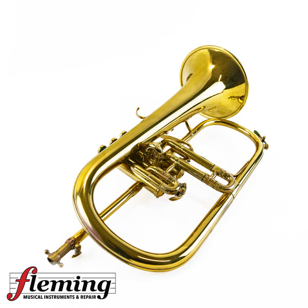 F. Besson Paris "Système Prototype" Flugelhorn - Clear Lacquer