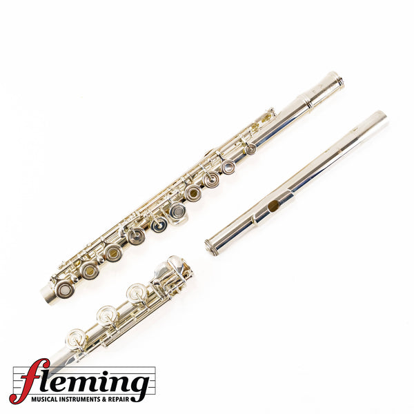 Azumi AZ-Z3RBO Flute - Sterling Silver Hand-Cut Headjoint