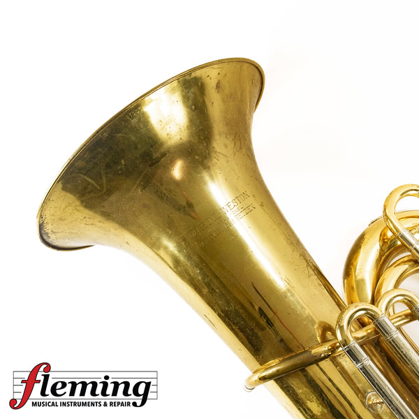 Vintage Meinl Weston W.M. Bell Model CC Tuba - 4 Rotary Valves (Getzen Era)
