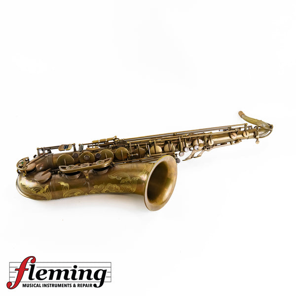 P. Mauriat PMXT-66RUL Professional Tenor Saxophone - Unlacquered Raw Brass