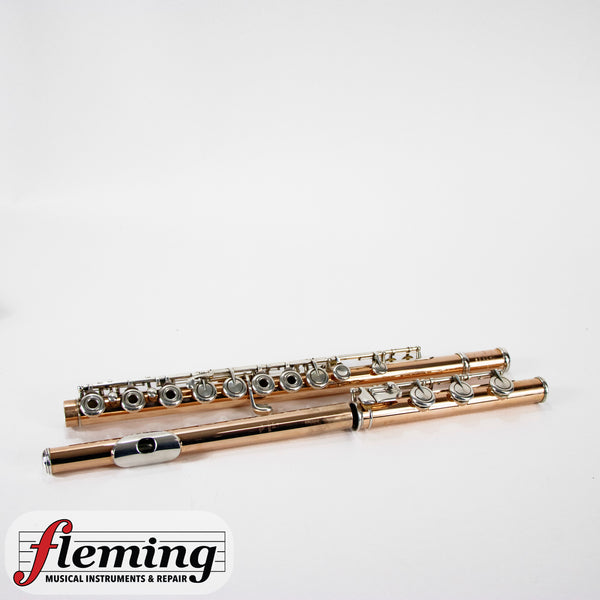 Powell 3100 Aurumite C Flute - 14k Gold/Silver Blend
