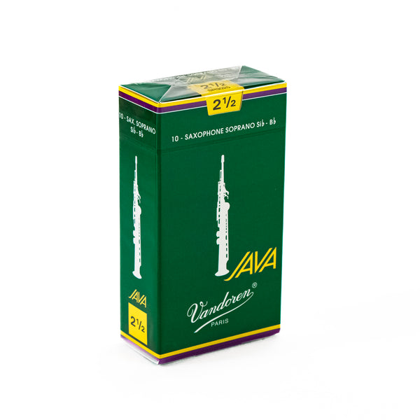Vandoren Java Green Soprano Saxophone Reeds