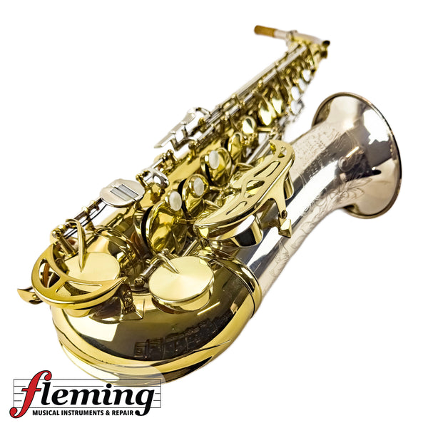 King Super 20 Silversonic Alto Saxophone (Eastlake) - Solid Silver Neck &amp; Bell / Gold Wash