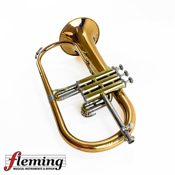 Yamaha YFH-631 Professional Bb Flugelhorn - Rose Brass Bell / Lacquer Finish