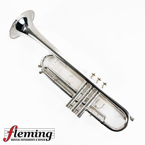 Pre-Owned Edwards Custom Bb Trumpet - Tunable Bell, Silver Plate (Ex-USAF)