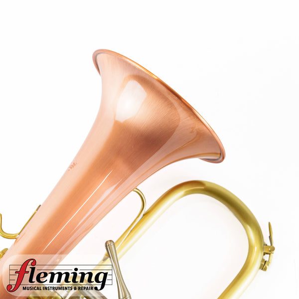 Schilke 1041FLC-L Professional Flugelhorn - Brushed Lacquer with Copper Bell