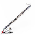 Backun Q Series Professional Bass Clarinet to Low C - Grenadilla / Silver Plate