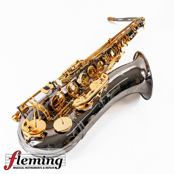 Antigua TS4248BG GH Power Bell Professional Tenor Saxophone - Black Nickel & Gold (Shop Setup)