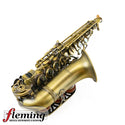 Antigua SS3159 Soprano Saxophone Curved Bell Antique Finish