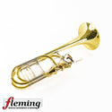 S.E. Shires Vintage New York Bass Trombone - Axial-Flow Valves, Yellow Brass