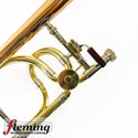 Shires U.S.A. Tenor Trombone Bell &amp; Valve Section ONLY (Incomplete / Project) - Gold Brass