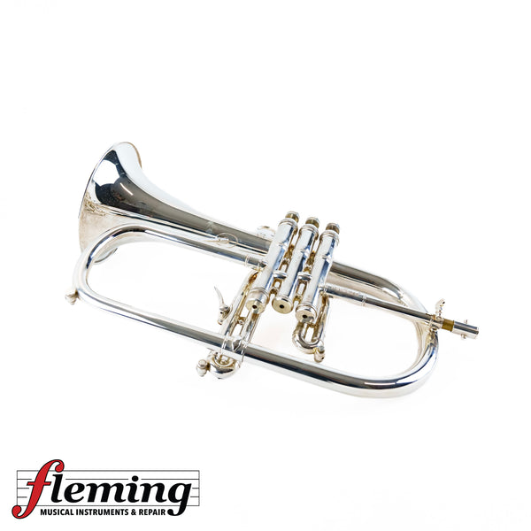 CarolBrass CFL-9990-RS Professional Flugelhorn - Silver Plated