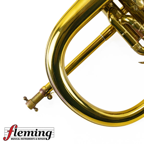 F. Besson Paris "Système Prototype" Flugelhorn - Clear Lacquer