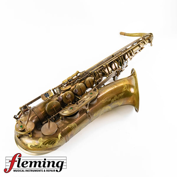 P. Mauriat PMXT-66RUL Professional Tenor Saxophone - Unlacquered Raw Brass