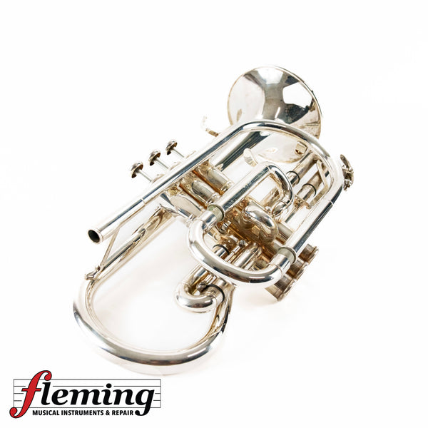 Yamaha YCR-6335HS Professional Cornet - Heavyweight, Silver Plate