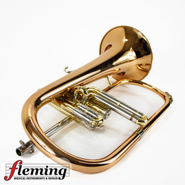 Yamaha YFH-631 Professional Flugelhorn - Rose Brass - Ex USAF (1983)