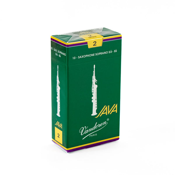 Vandoren Java Green Soprano Saxophone Reeds