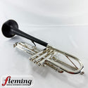 DaCarbo Unica Bb Trumpet (Demo Model) - Silver Plated with Carbon Fiber Bell