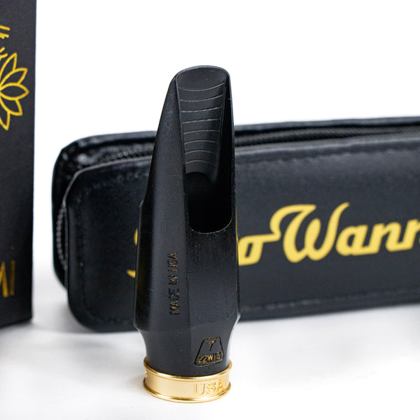 Theo Wanne Lakshmi Hard Rubber Alto Mouthpiece 7 Tip Opening (Demo)